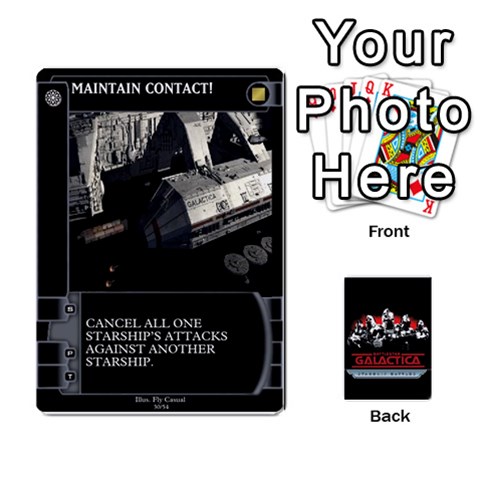 Bsg Ssb Command Cards By Michael Front - Heart9