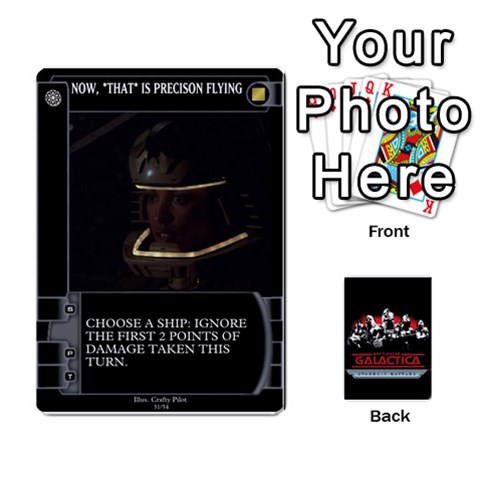 Bsg Ssb Command Cards By Michael Front - Heart10