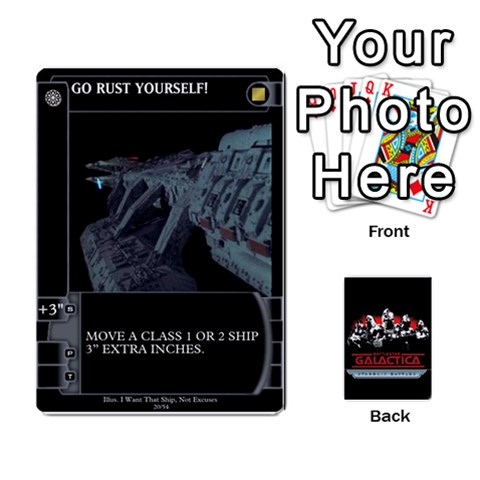 Bsg Ssb Command Cards By Michael Front - Diamond6