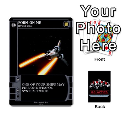 Bsg Ssb Command Cards By Michael Front - Diamond8