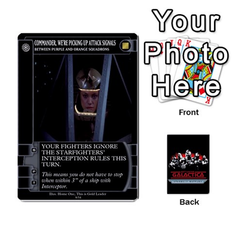 Bsg Ssb Command Cards By Michael Front - Club3