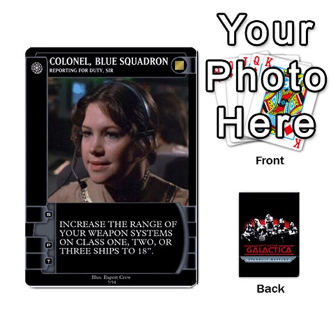 Bsg Ssb Command Cards By Michael Front - Club4