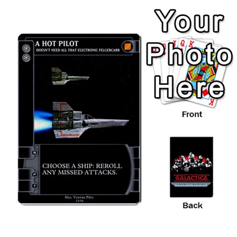 Bsg Ssb Command Cards By Michael Front - Joker2