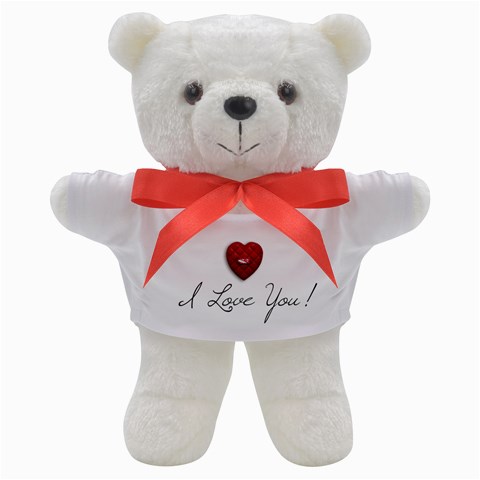 Teddy Bear: I Love You! By Jennyl Front