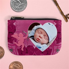 Pink Cupid Mini Coin Purse