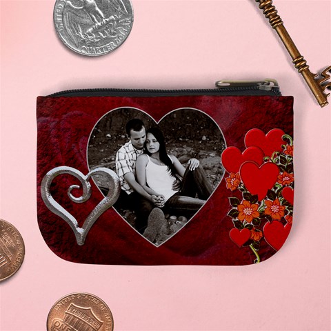 Red Hot Mini Coin Purse By Lil Back