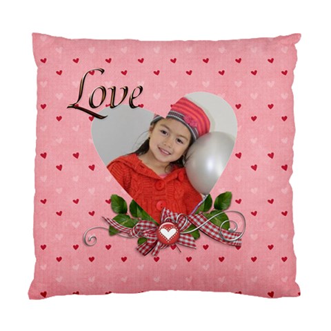 Cushion Case (two Sides): Love By Jennyl Back