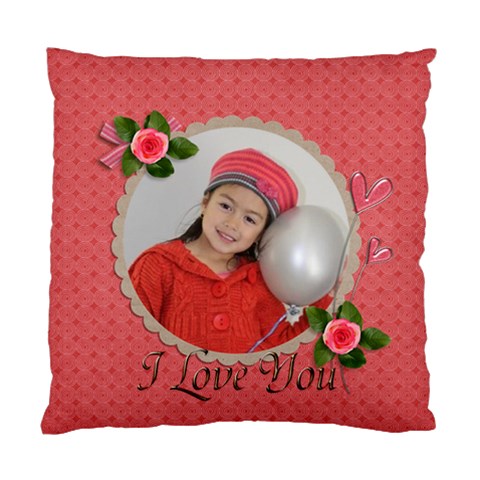 Cushion Case (two Sides): I Love You By Jennyl Front