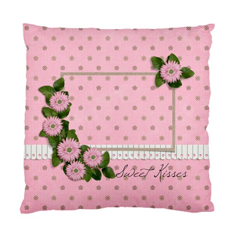 Cushion Case (two Sides): Sweet Kisses By Jennyl Back