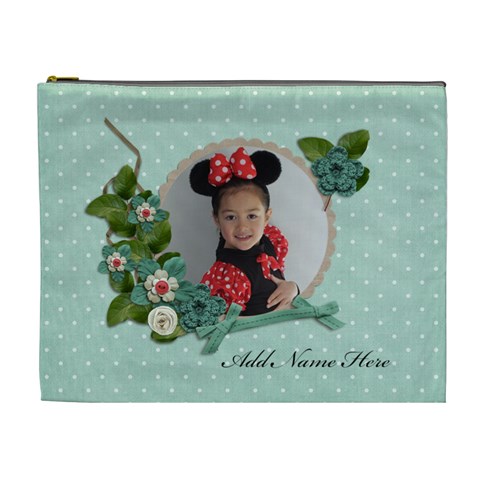 Xl Cosmetic Bag: Sweet Dreams By Jennyl Front