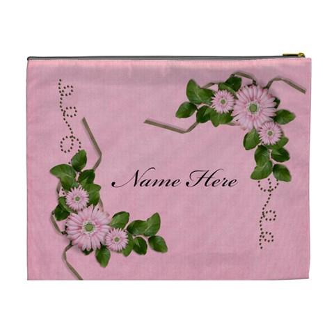 Xl Cosmetic Bag: Garden Of Love By Jennyl Back