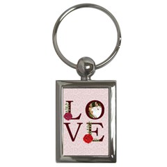 love - Key Chain (Rectangle) love - Key Chain (Rectangle)