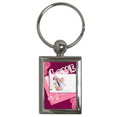 love - Key Chain (Rectangle)