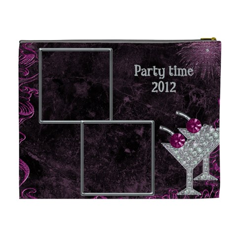 Party Time Xl Cosmetic Bag By Deborah Back