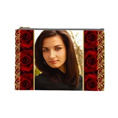 My rose Large cosmetic bag (7 styles) - Cosmetic Bag (Large) My rose Large cosmetic bag (7 styles) - Cosmetic Bag (Large)