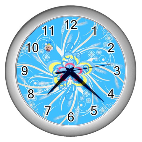 Squiggles Clock By Birkie Front