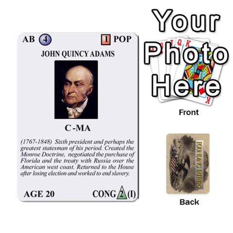  founding Fathers  Statesmen (action) 2012 By Tom Heaney Front - Diamond7