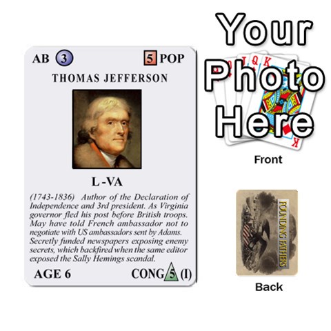  founding Fathers  Statesmen (action) 2012 By Tom Heaney Front - Club7