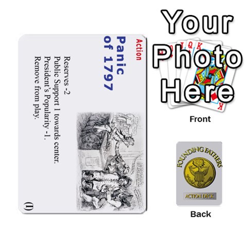 Ace  founding Fathers  Action Deck 2012 By Tom Heaney Front - HeartA