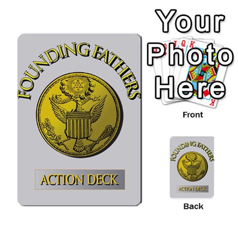  founding Fathers  Action Deck 2012 By Tom Heaney Back
