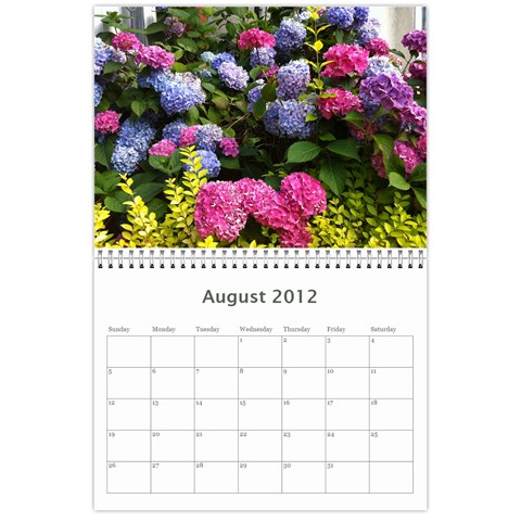 Nature Calendar By Hadassa Seliger Aug 2012