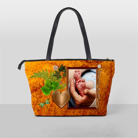 Pretty Copper Classic Shoulder Handbag By Lil Back