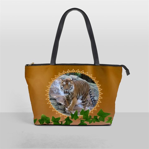 Leather Look Shoulder Bag By Deborah Front