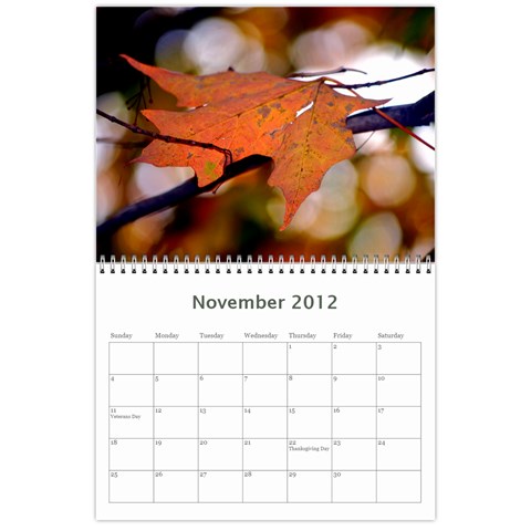 Calender By Kelli Nov 2012