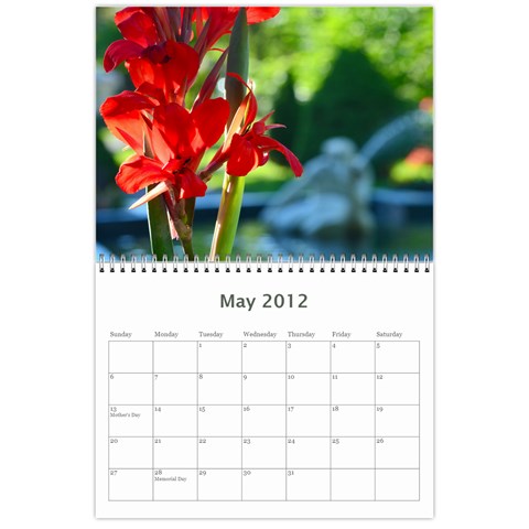 Calender By Kelli May 2012