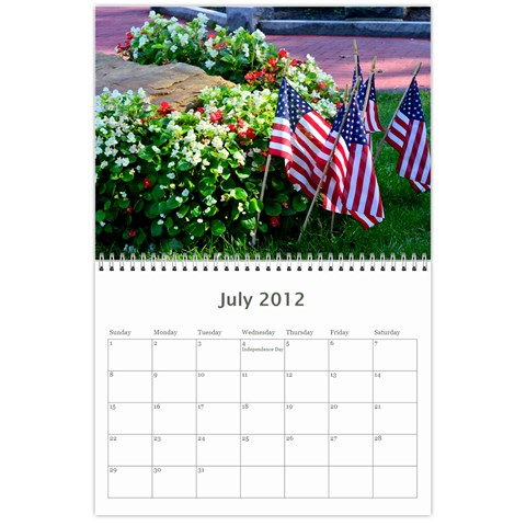 Calender By Kelli Jul 2012