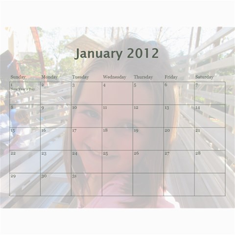2011 Calendar By Sharon Feb 2012