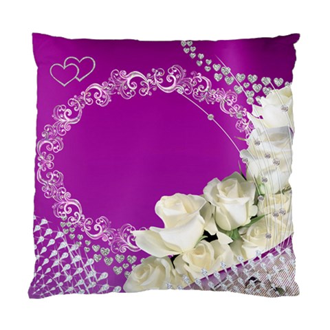 Love And Roses Cushion Case (2 Sided) By Deborah Back
