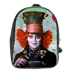 Alice in wonderland 2 - School Bag (Large)