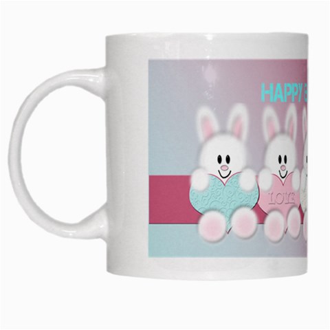 Bunny Mug By Patricia W Left