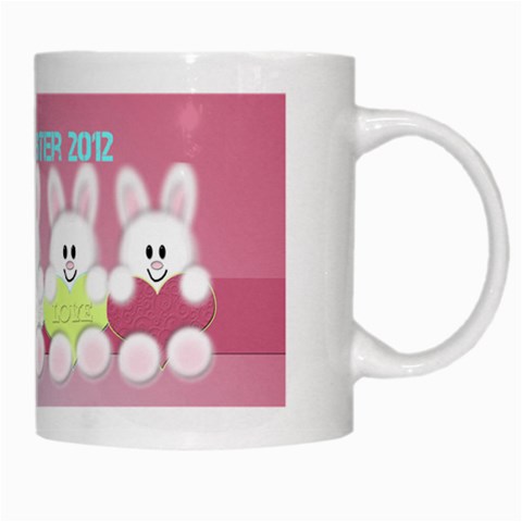 Bunny Mug By Patricia W Right
