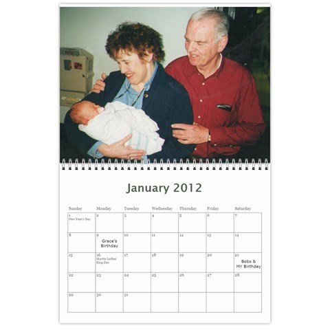 12calendar By Therese Jan 2012