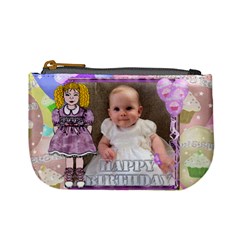 My Beautiful Girl lilac dress new purse - Mini Coin Purse