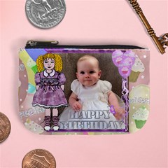 My Beautiful Girl lilac dress new purse - Mini Coin Purse