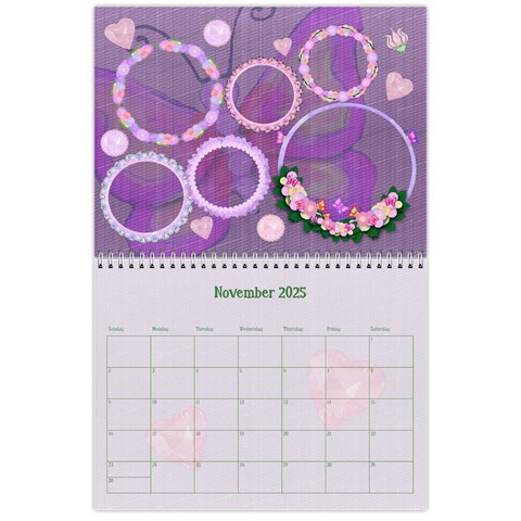 2025 My Imagination 12 Month Calendar By Claire Mcallen Nov 2025