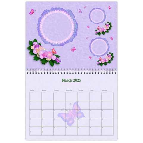 2025 My Imagination 12 Month Calendar By Claire Mcallen Mar 2025