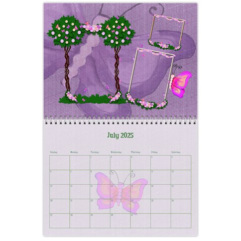 2025 My Imagination 12 Month Calendar By Claire Mcallen Jul 2025