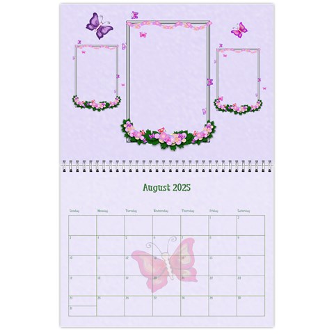 2025 My Imagination 12 Month Calendar By Claire Mcallen Aug 2025