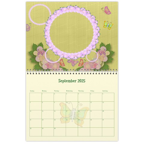 2025 My Imagination 12 Month Calendar By Claire Mcallen Sep 2025