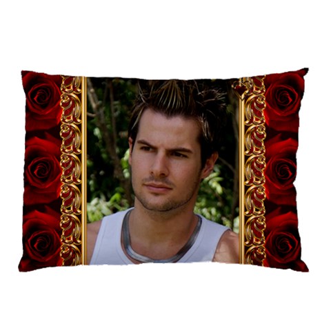 My Rose Pillow Case (2 Sided) By Deborah Front