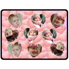 Pink Princess XL Fleece Blanket (4 styles) - Fleece Blanket (Large) Pink Princess XL Fleece Blanket (4 styles) - Fleece Blanket (Large)