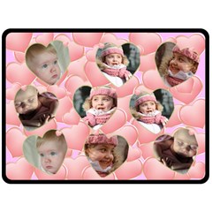 Pink Princess XL Fleece Blanket - Fleece Blanket (Large)