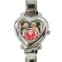 love - Heart Italian Charm Watch