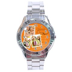 love - Stainless Steel Analogue Watch