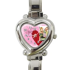 love - Heart Italian Charm Watch