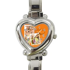 love - Heart Italian Charm Watch